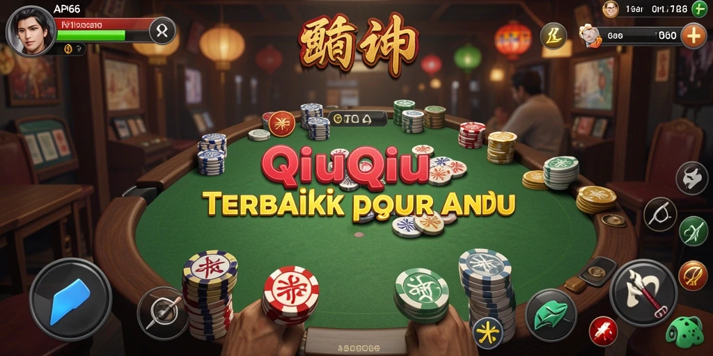 Screenshot dari gameplay seru QiuQiu di API66.