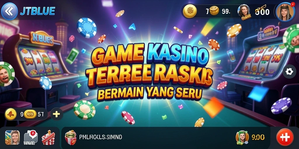 Tampilan gameplay JTBLUE memberikan sensasi kasino yang nyata dan mengasyikkan.