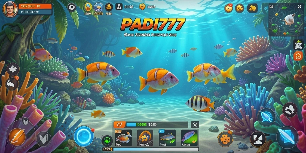 Tampilan gameplay menarik di PADI777 dengan karakter dan lingkungan yang dinamis.