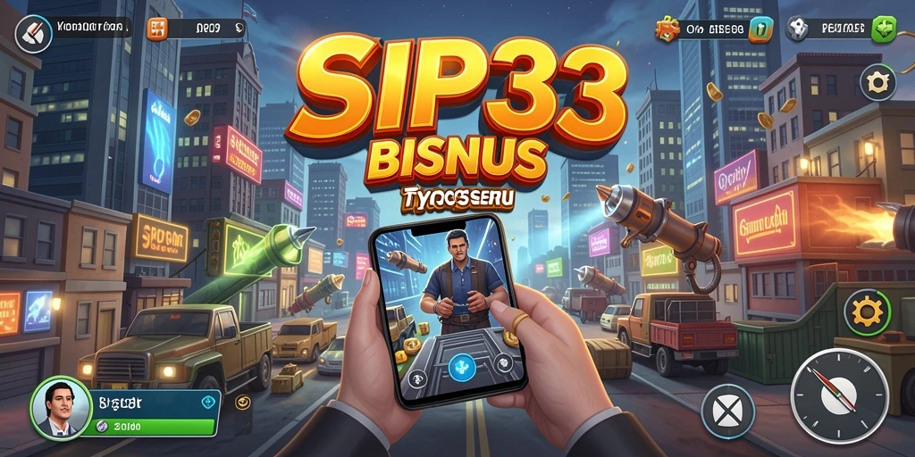Tampilan menarik dari gameplay SIP33 yang mengasah kemampuan manajerial.