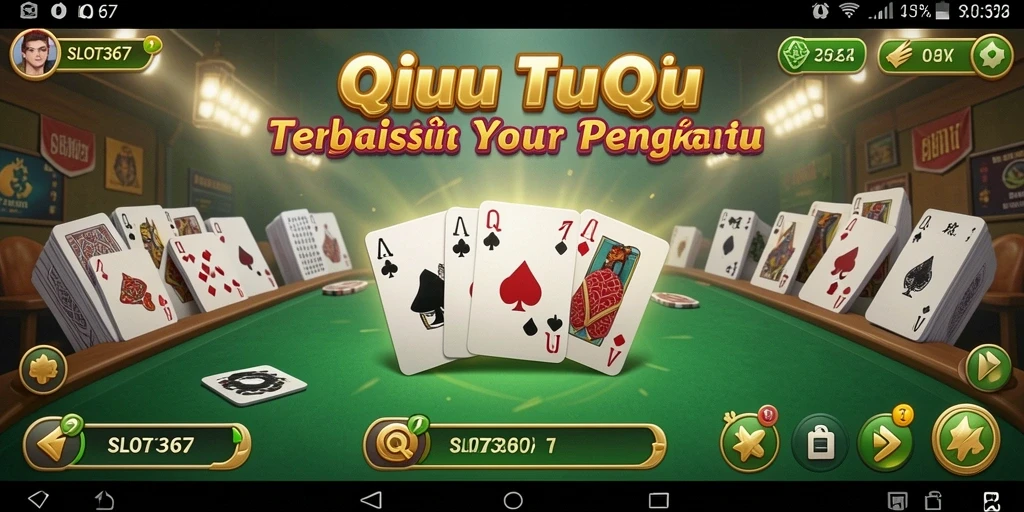 Tangkapan layar gameplay QiuQiu yang seru dan menantang.